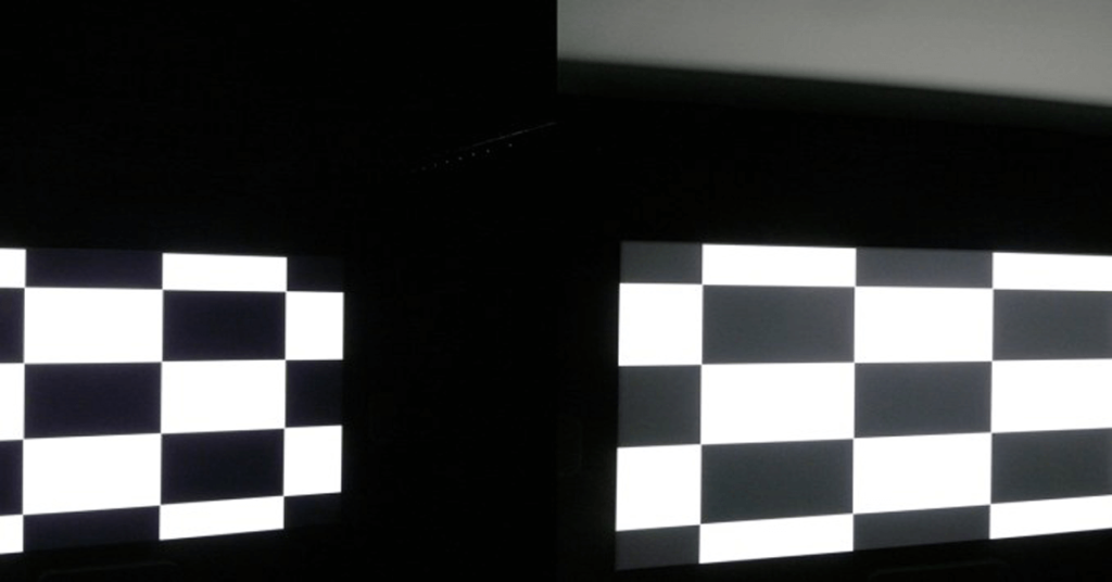 Impact de la pollution lumineuse en vidéoprojection