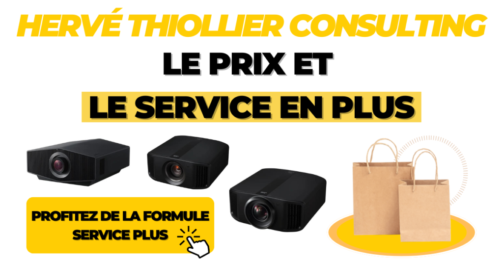 Vente de vidéoprojecteurs calibrés : profitez de la formule Service Plus !