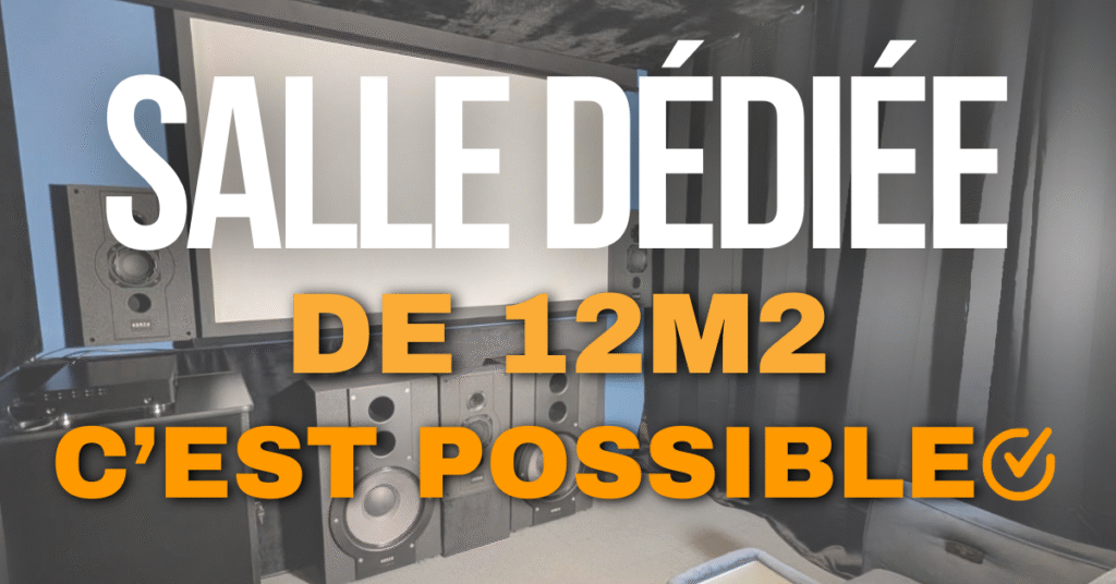 Comment créer une salle de cinéma privée dans moins de 12 m² ? Mission réussie !
