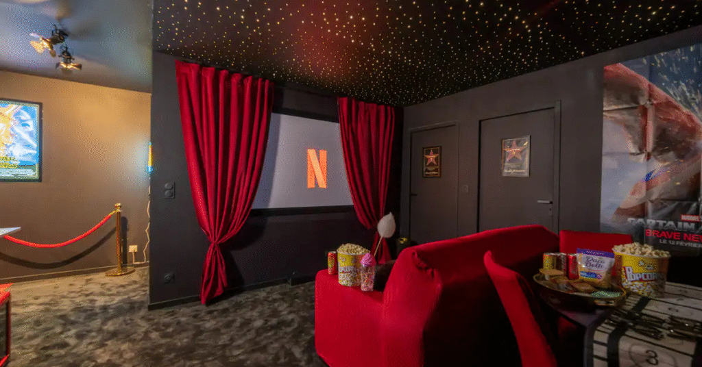 Nuit à Hollywood : notre réalisation home cinéma dans un Airbnb d’exception
