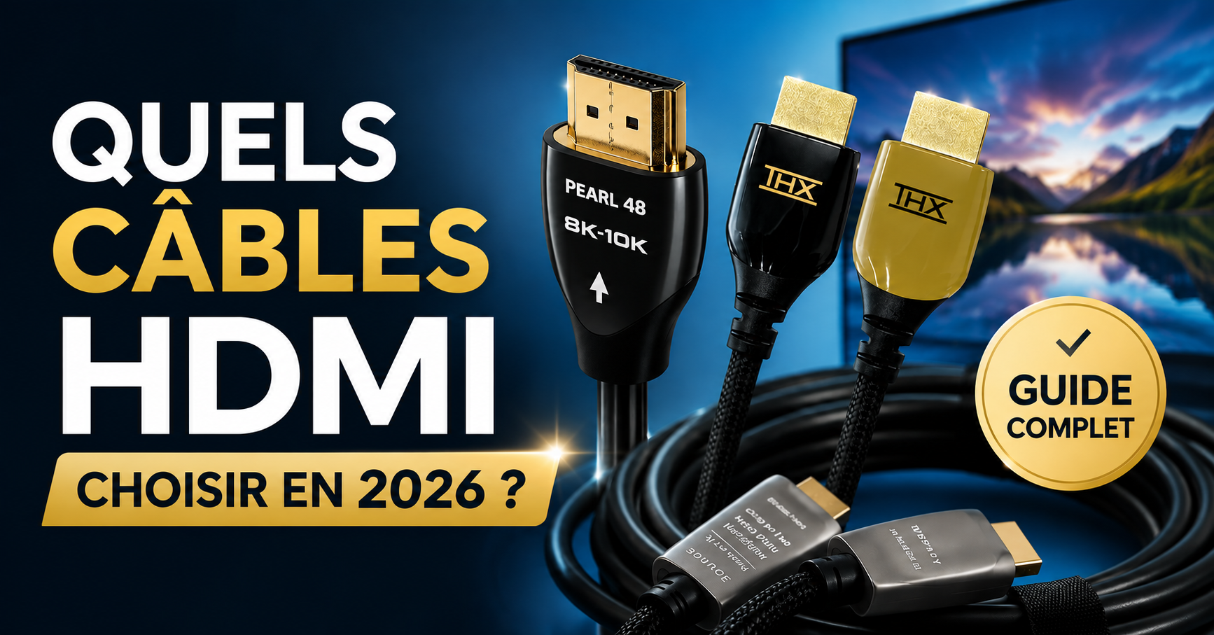 Quels câbles HDMI choisir en 2026 ?